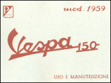 ART.LM41-Manuali uso e manutenzione  Vespa 150 (1959)